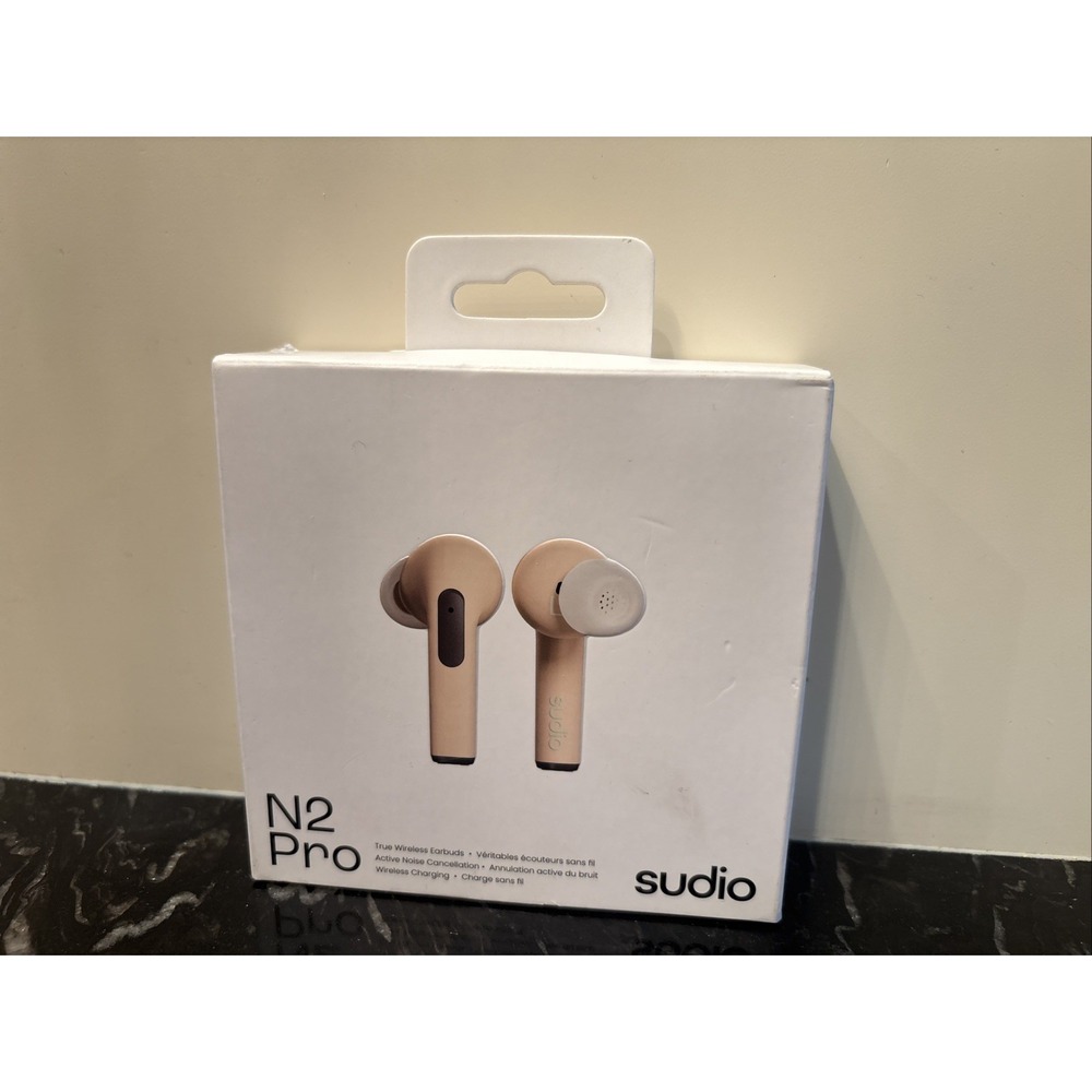 SUDIO N2 PRO Wireless Earphones Active Noise Cancelling, Wireless Charging